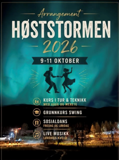 Høststormen 2026 - Tromsø swingklubb